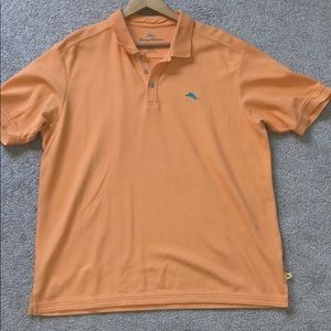 Orange Tommy Bahama Polo